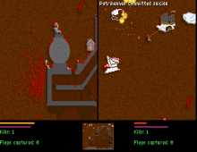 Liero screenshot