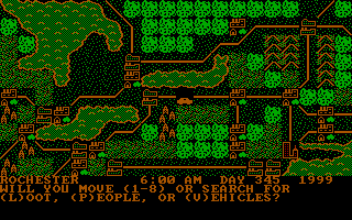 Roadwar 2000 screenshot