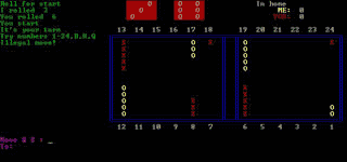 Backgammon screenshot