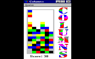 Columns screenshot