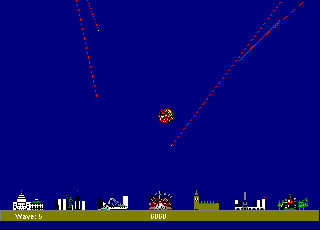 Missile Command screenshot