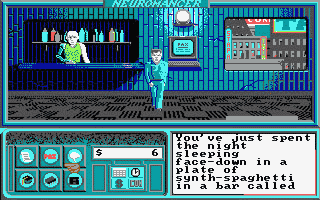 Neuromancer screenshot