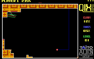 Qix screenshot