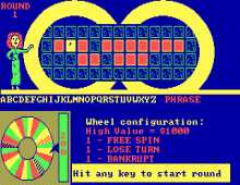 Wheel of Fortune 2nd Edition screenshot