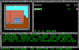 Pool of Radiance screenshot