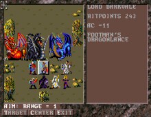 Dark Queen of Krynn, The screenshot