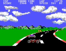 Pole Position II screenshot