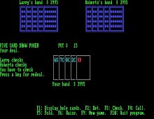 Poker screenshot