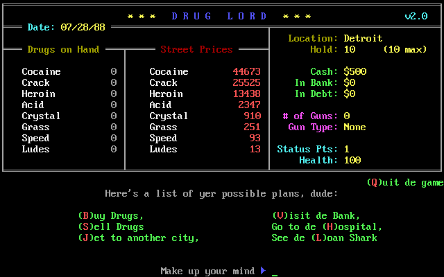 Druglord screenshot